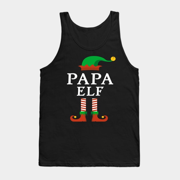 Papa Elf Tank Top by Wintrly